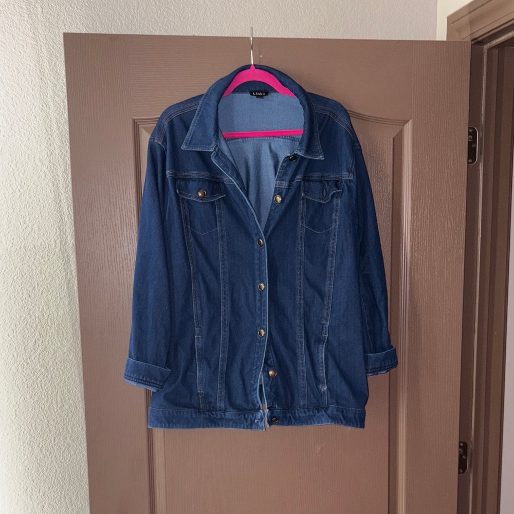 Dark Blue Jean Jacket